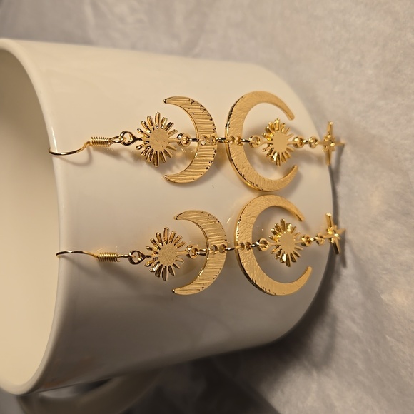 Jewelry - 3 /$15 New Celestial Earrings